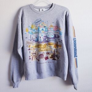 Disneyland Pullover Graphic Sweater